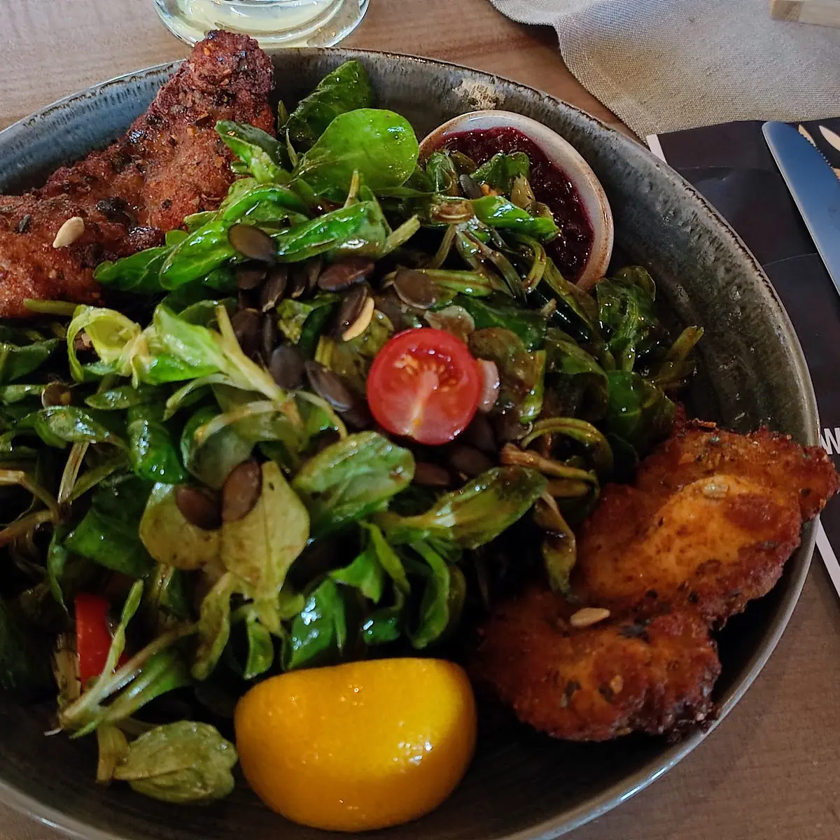 Backhendl-salat