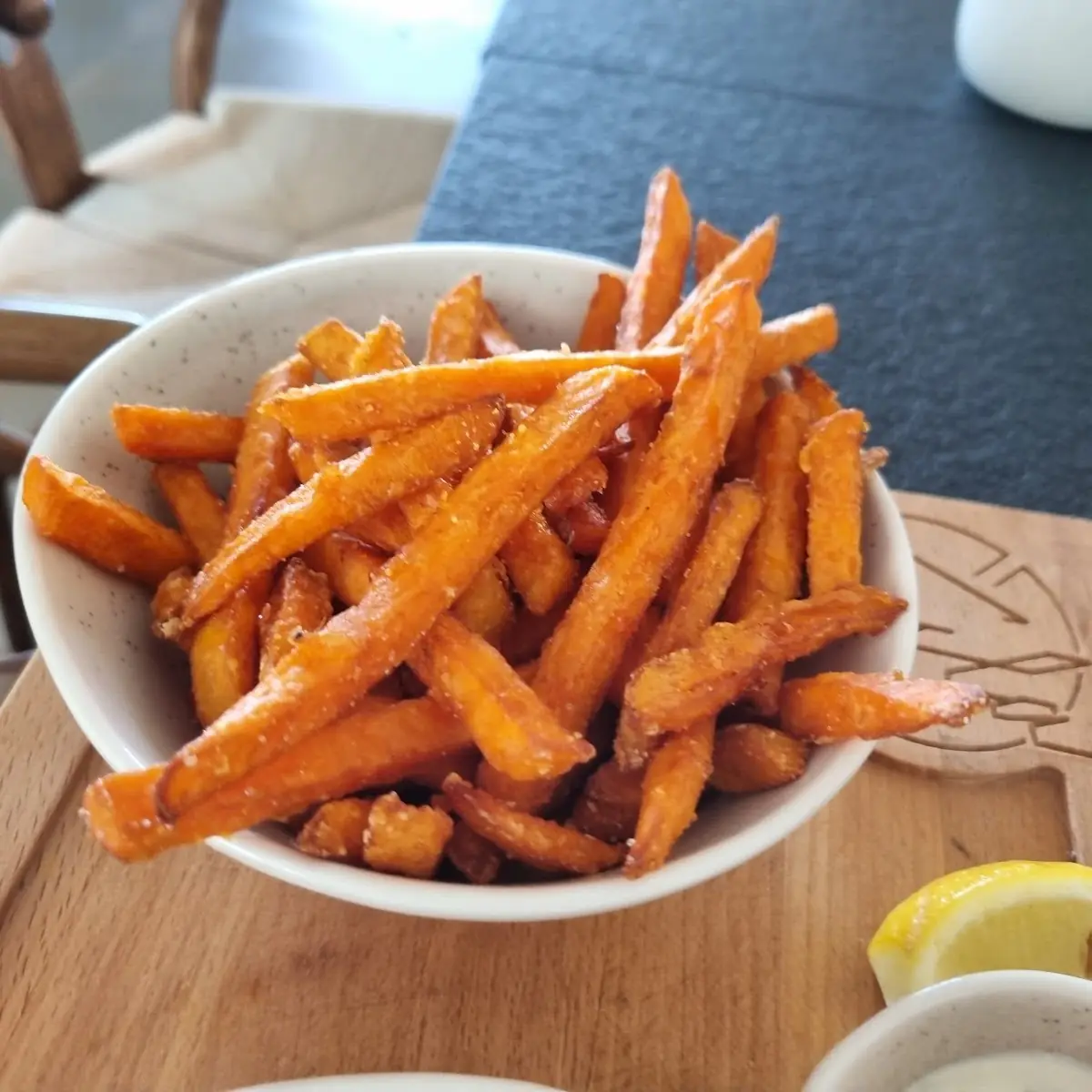 Süßkartoffel Pommes