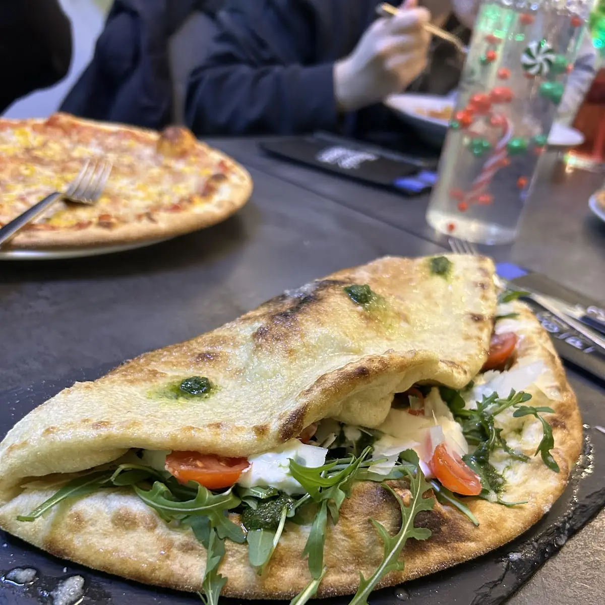 Pizza Calzone Geklappte Pizza