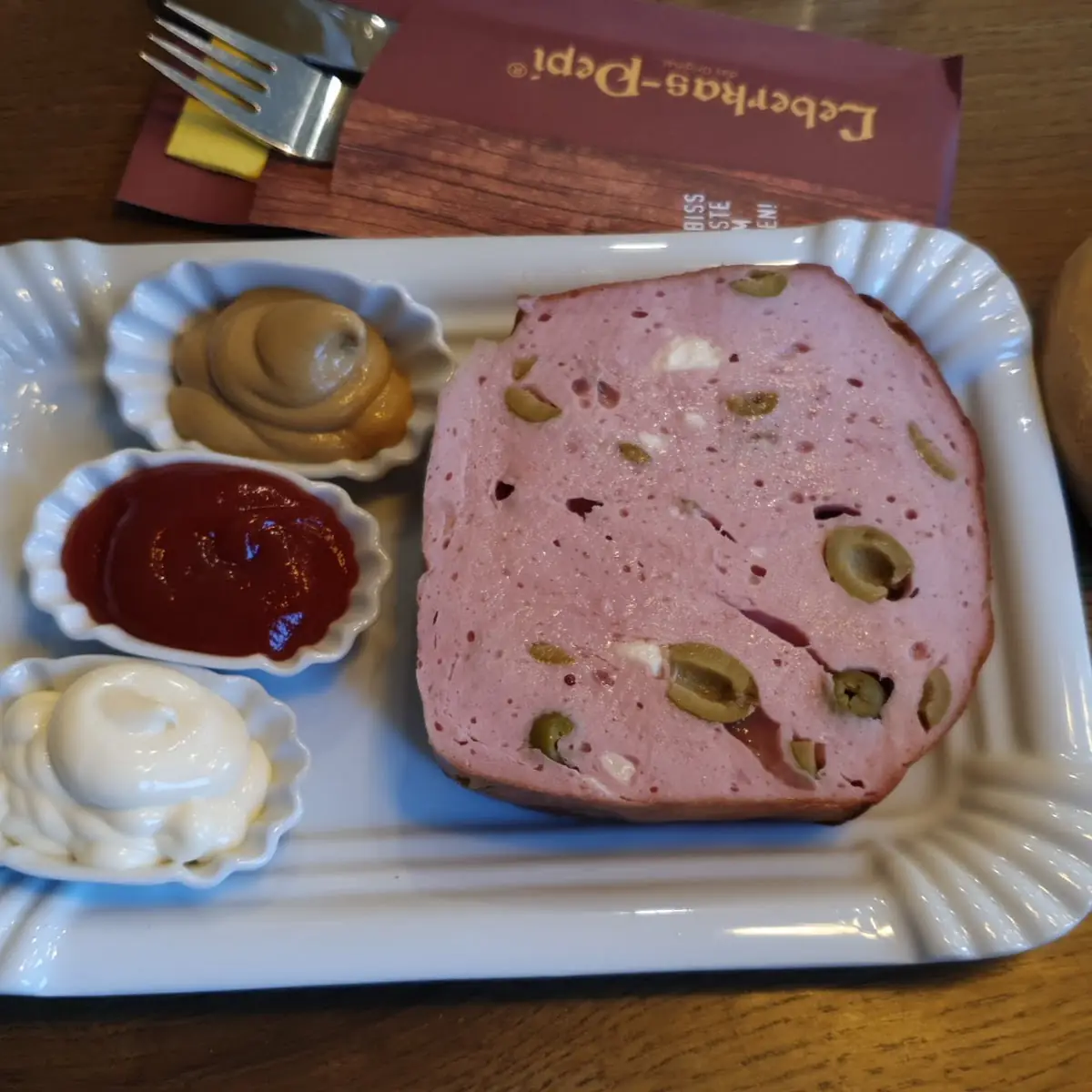Käseleberkäse Mit Brezel