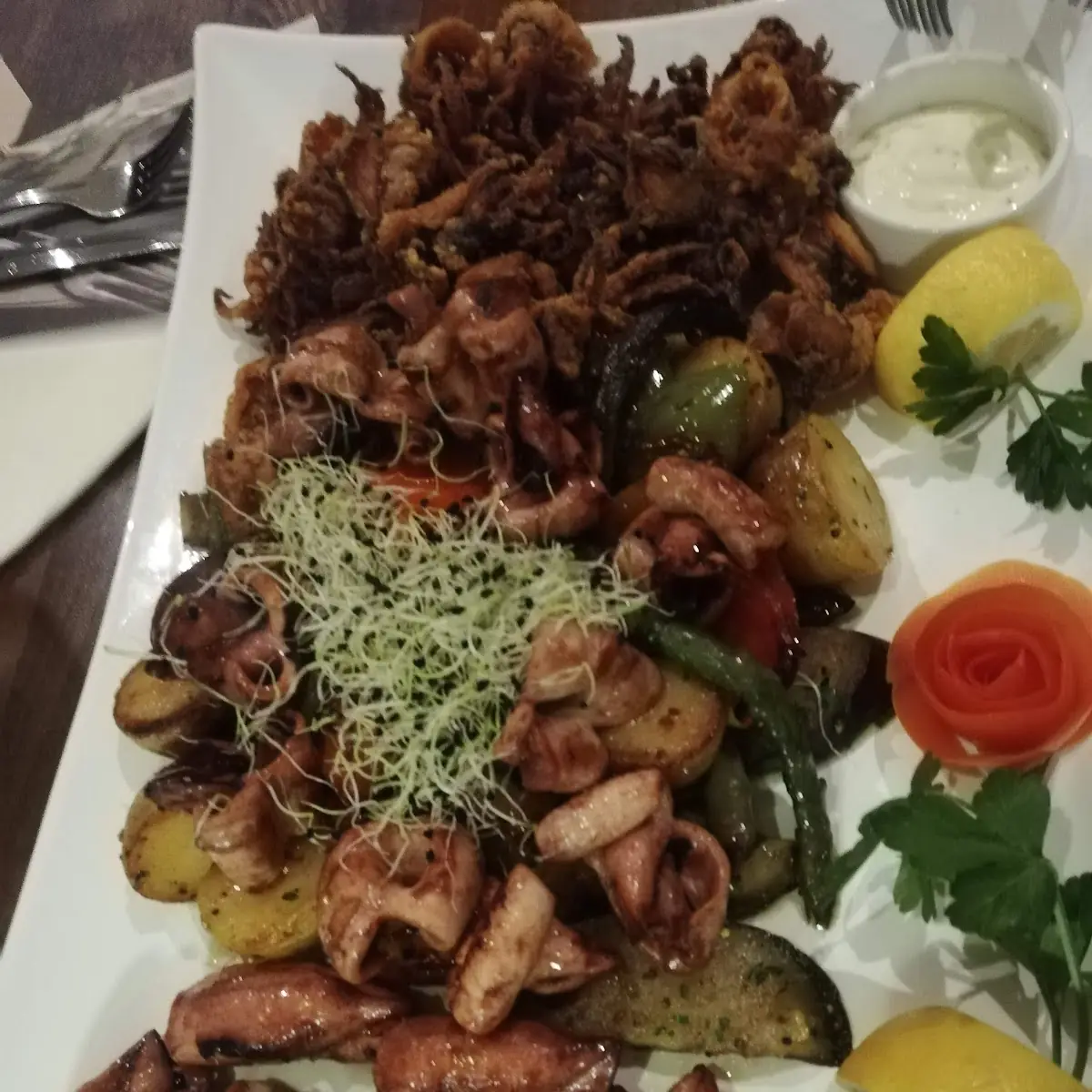 Calamari Platte