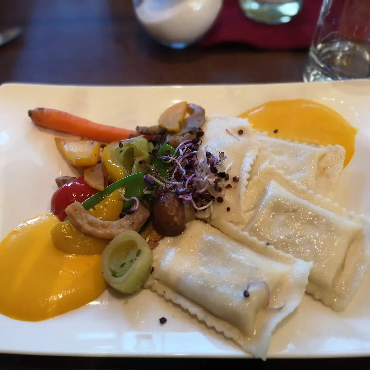 Maultaschen Mit Gemüse