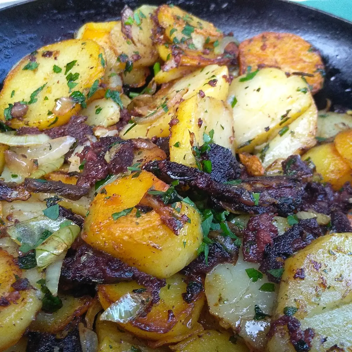 Tiroler Gröst'l Mit Blutwurst