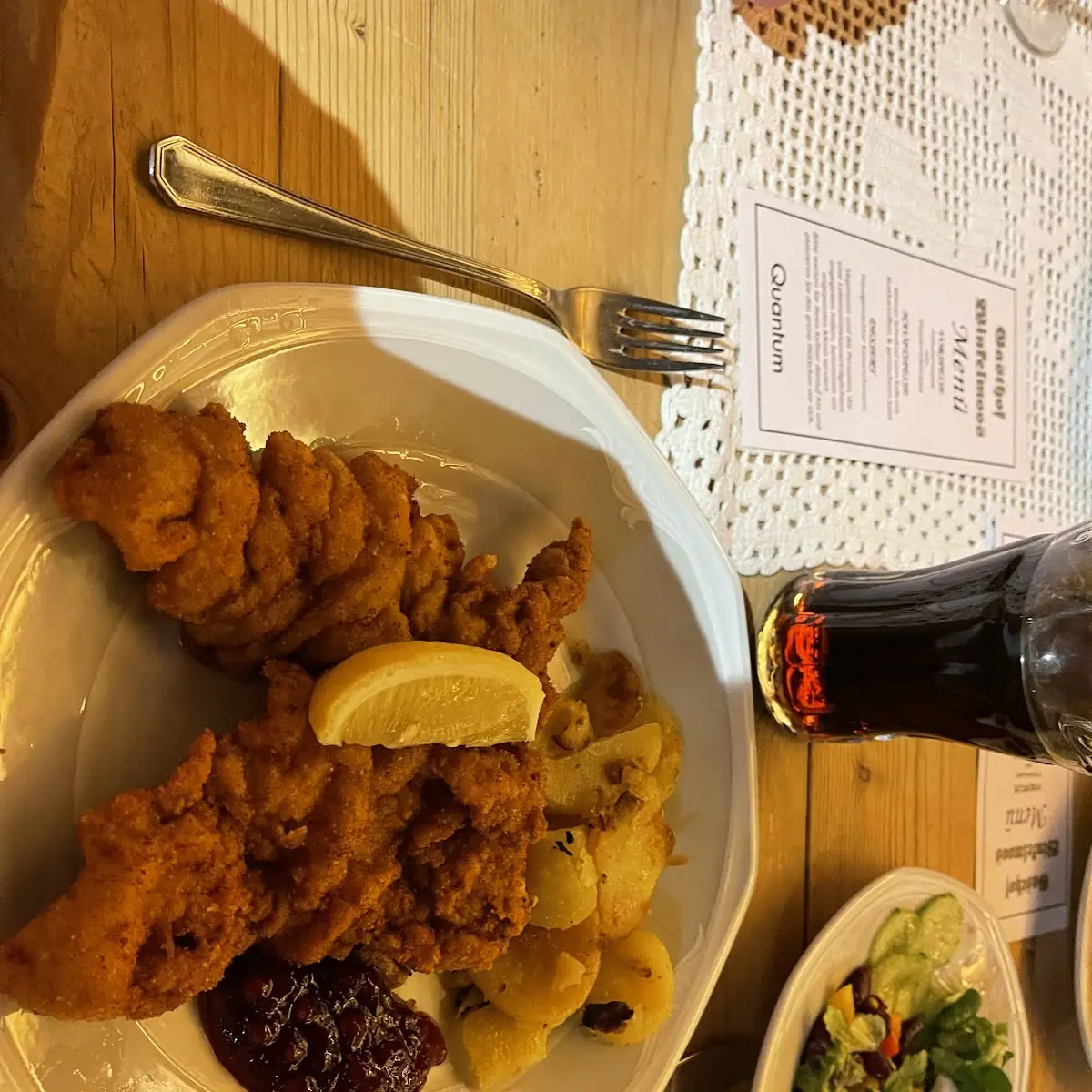 Wienerschnitzel Mit Pommes