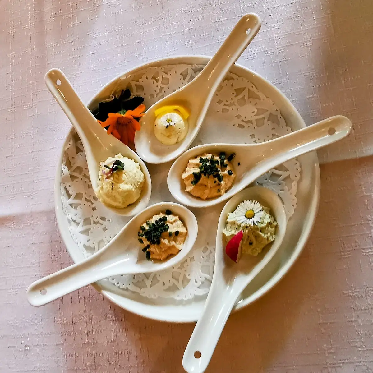 Amuse Bouche Diverse Aufstriche