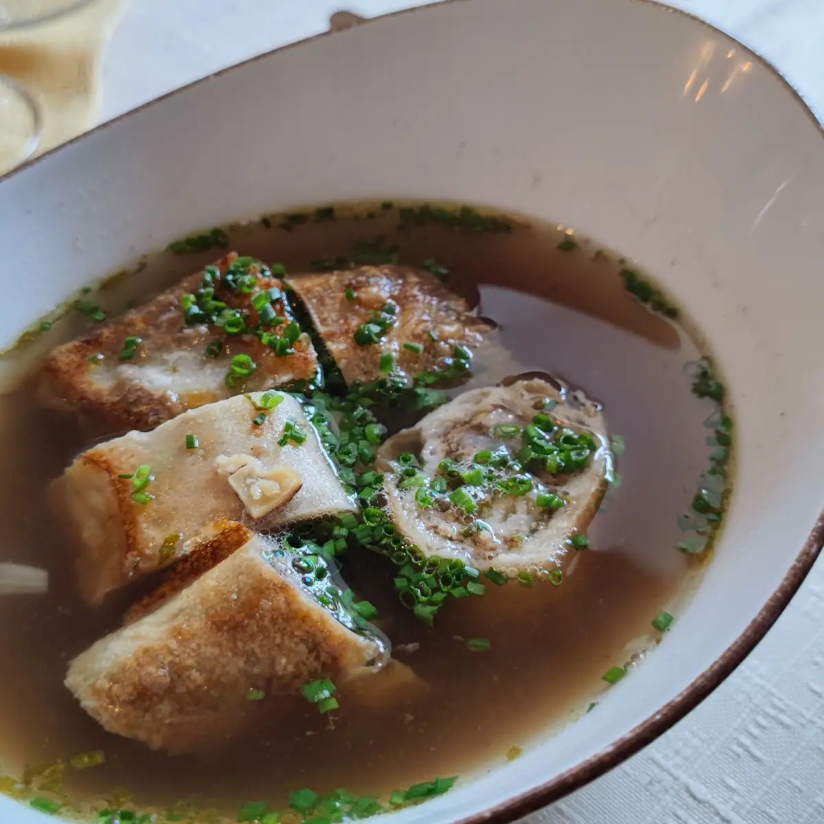 Suppe Fleischstrudel