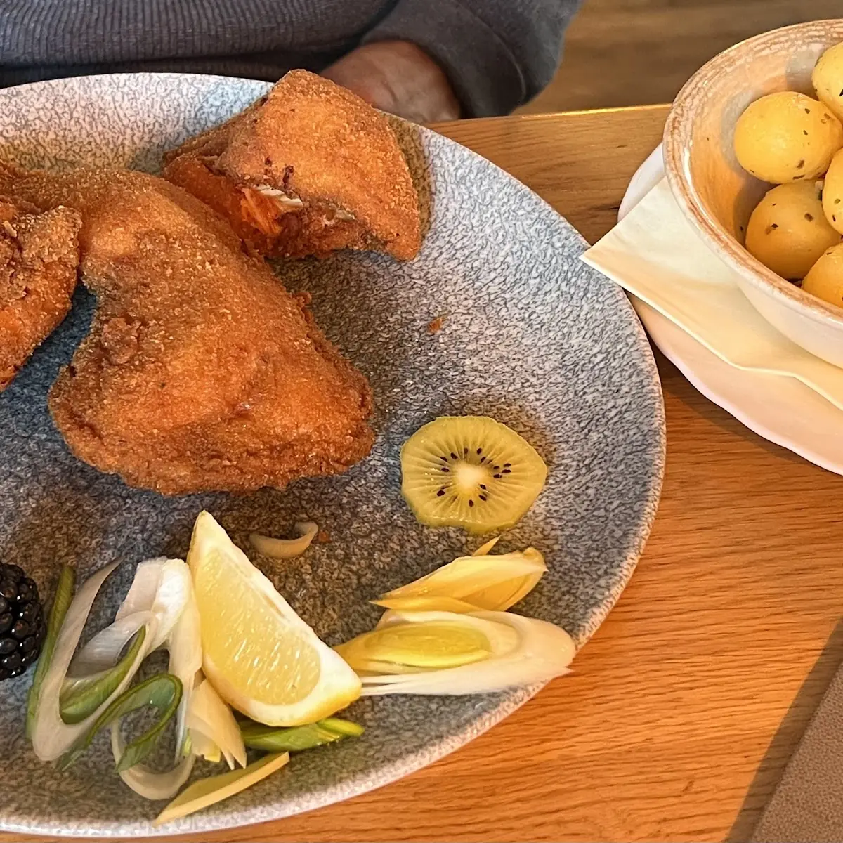 Backhendl Mit Kartoffel