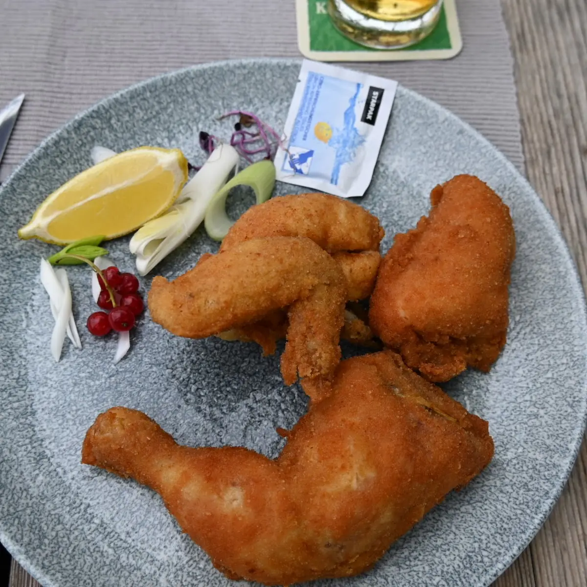 Backhendl Mit Pommes