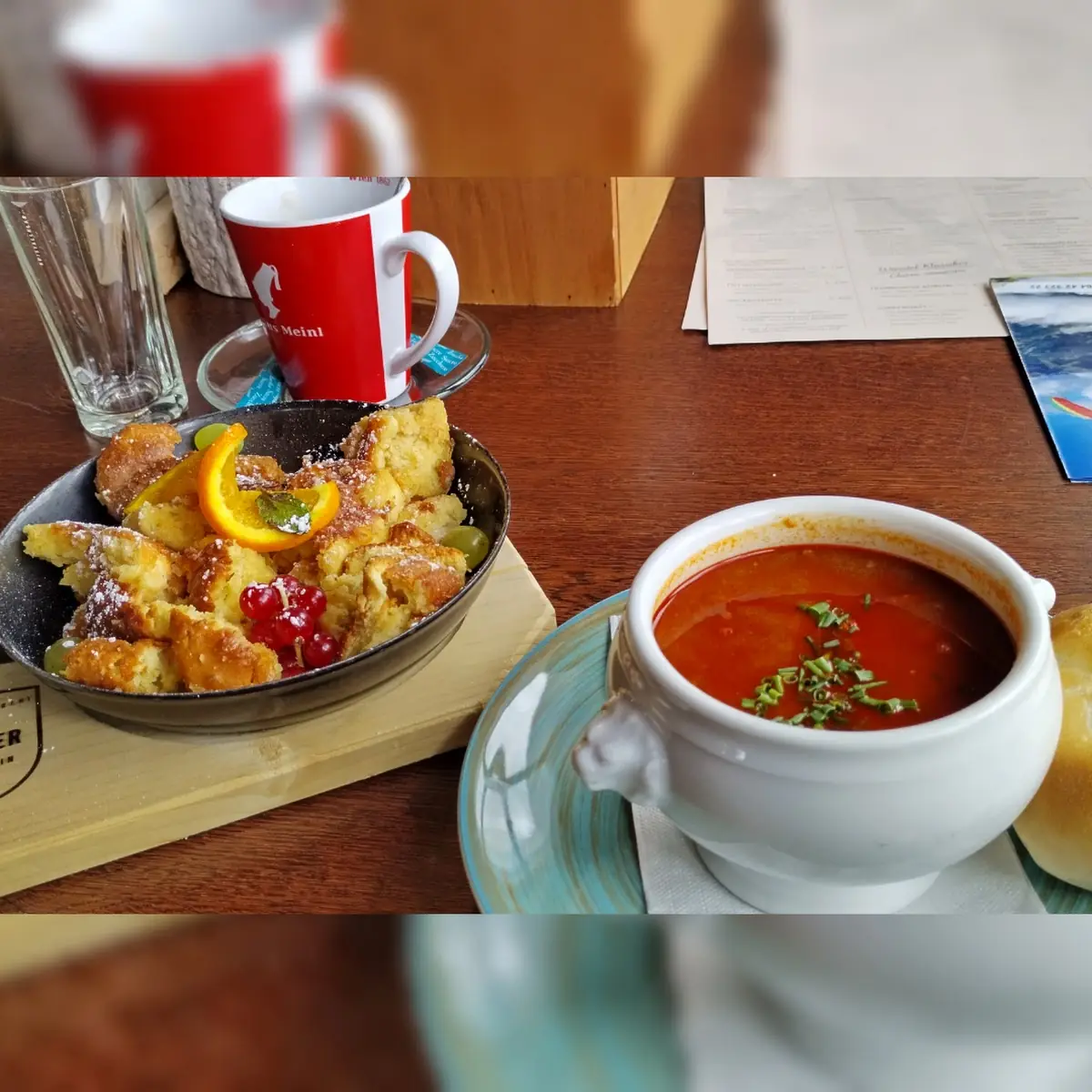 Gulasch Suppe Und Kaiserschmarrn