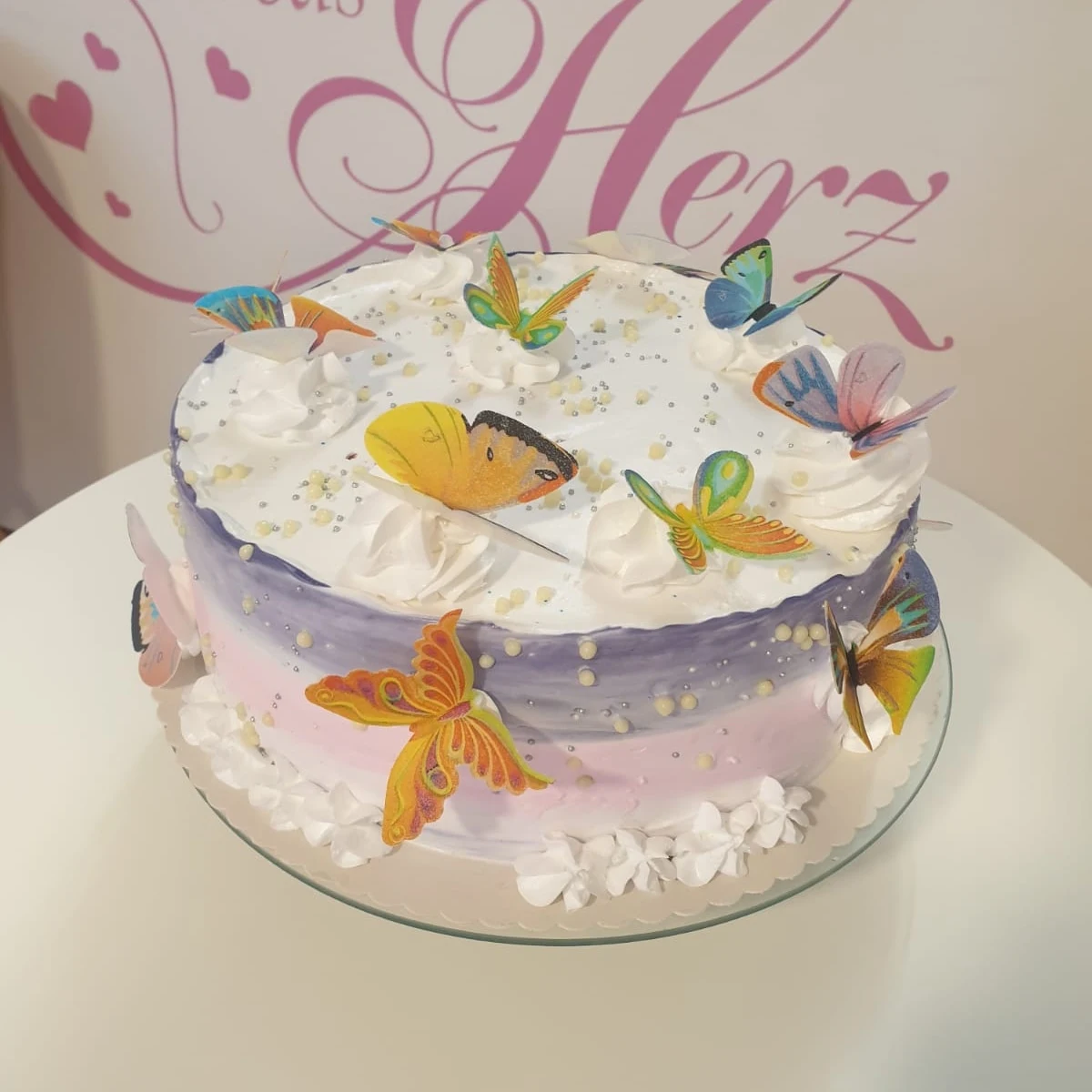 Schmetterlingtorte