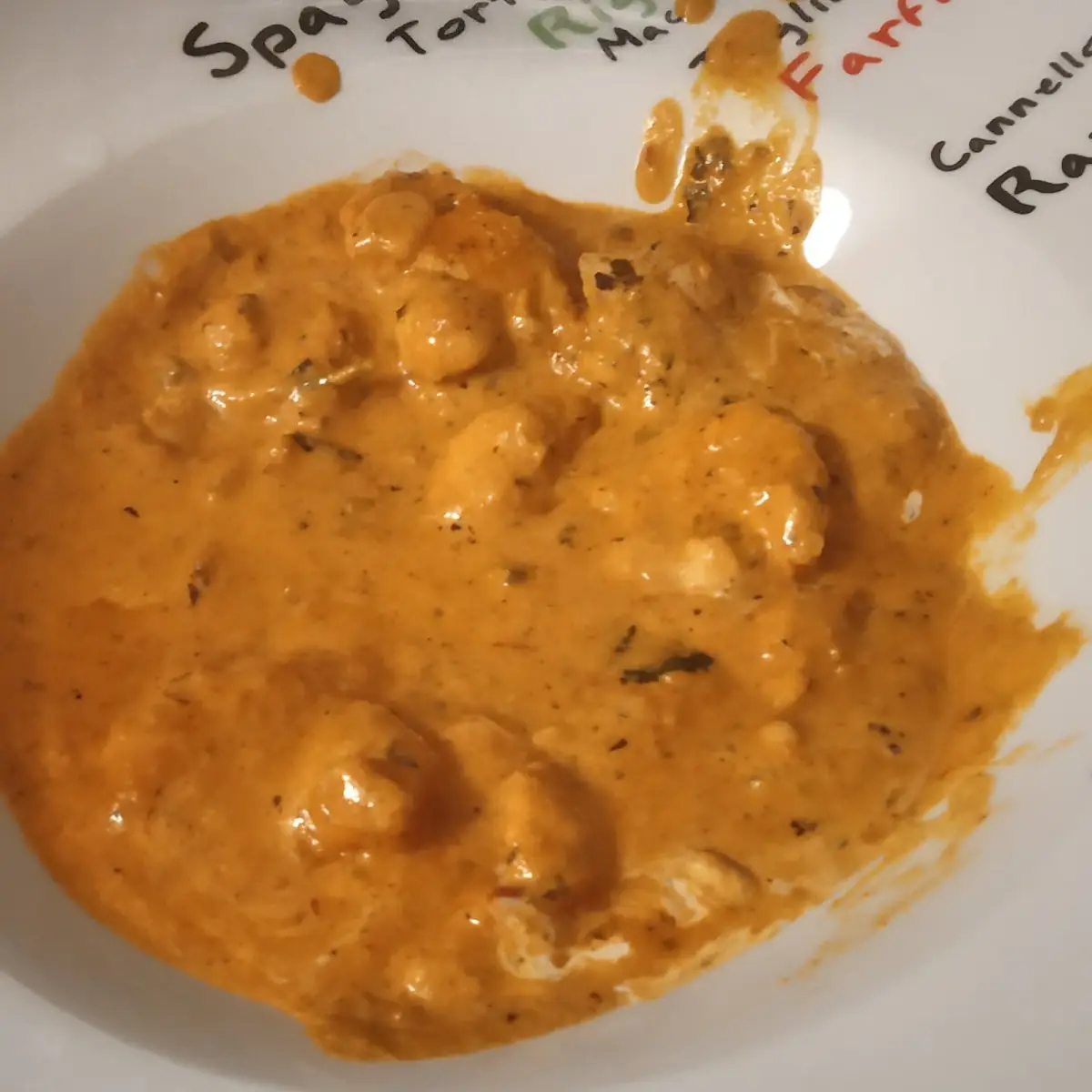 Butter Chicken Menü