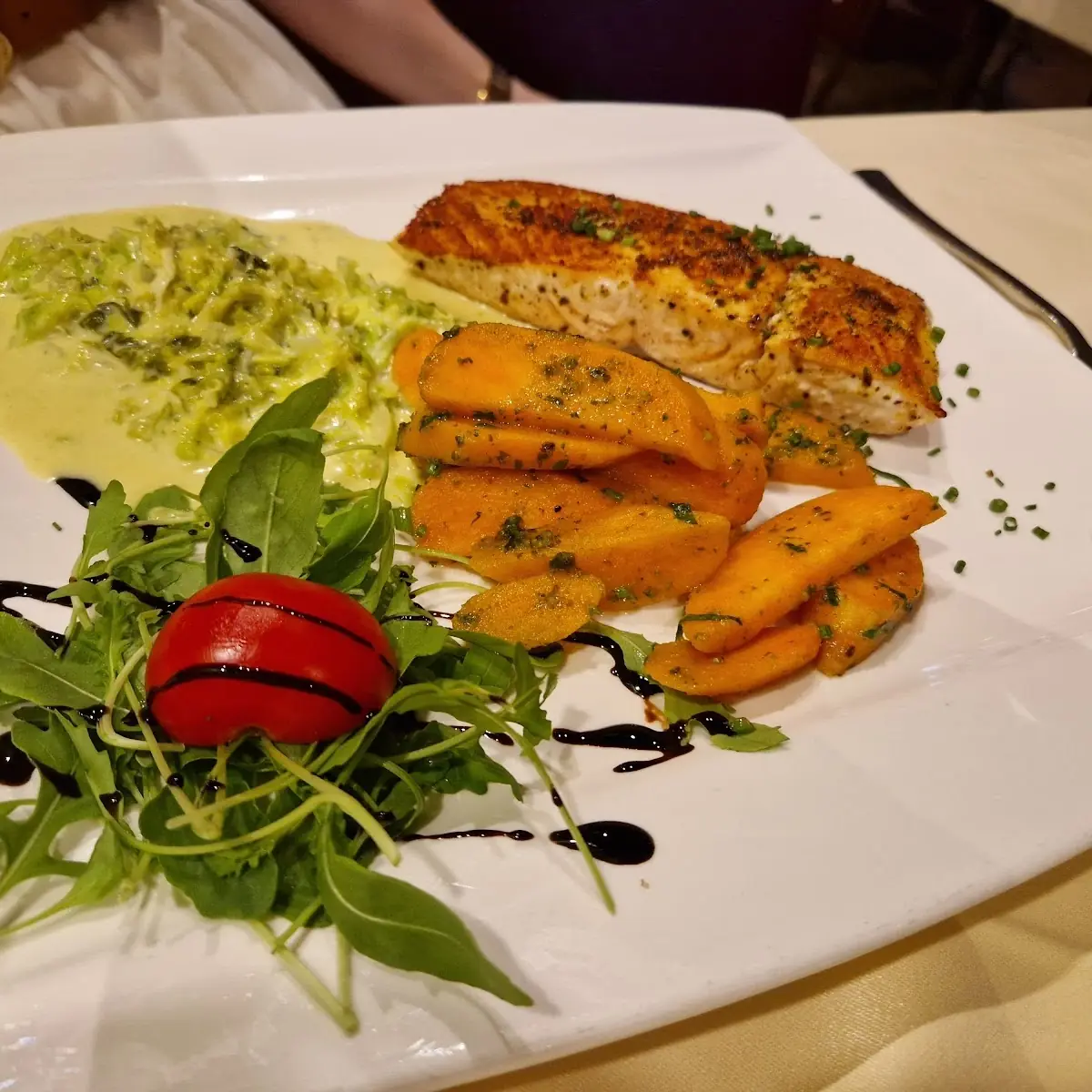 Gebratener Lachs
