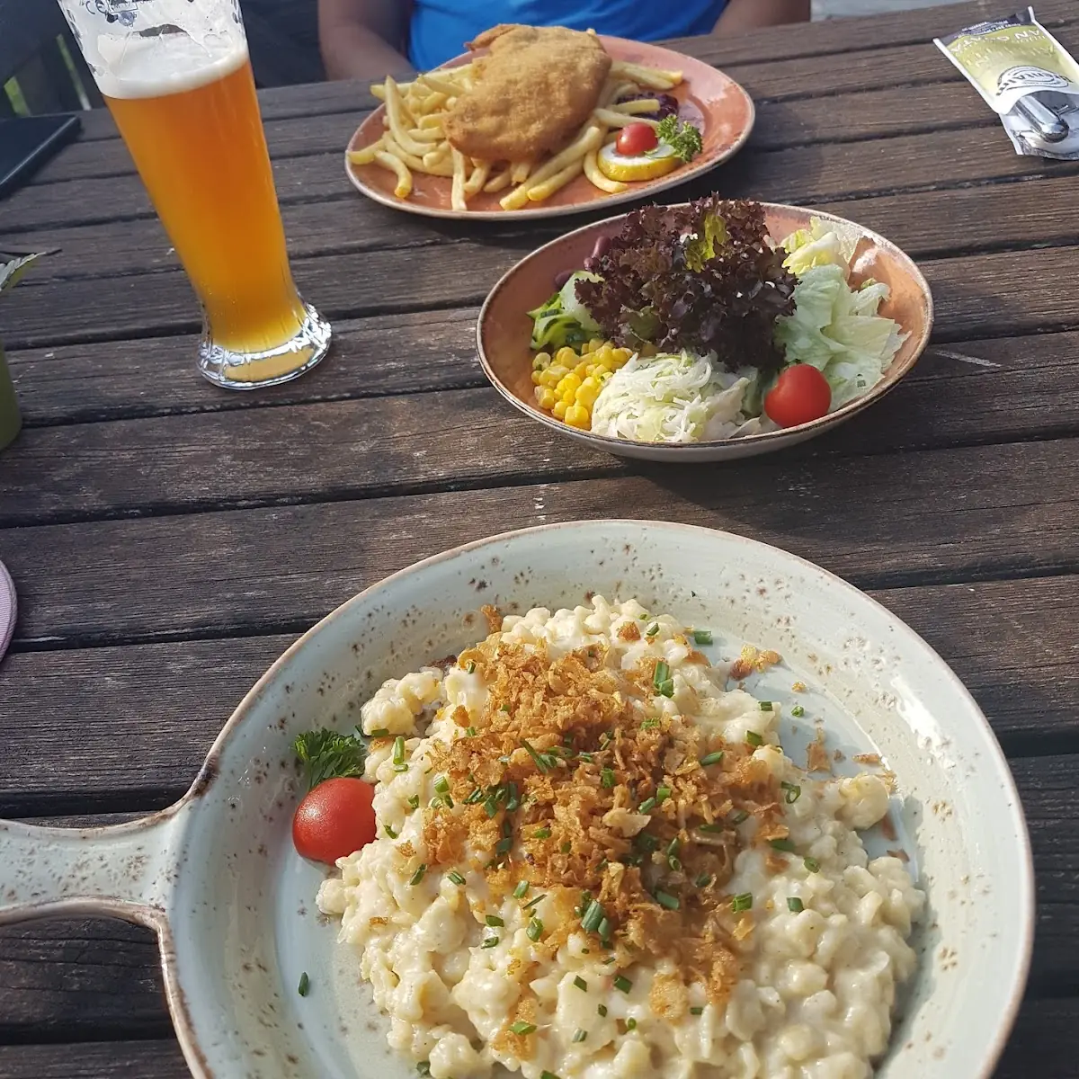 Käsespätzle Mit Röstzwiebeln