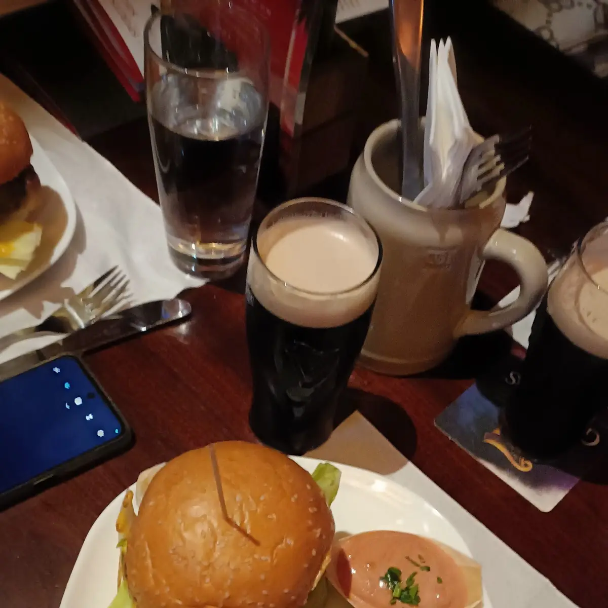 Cheddar Cheese Burger