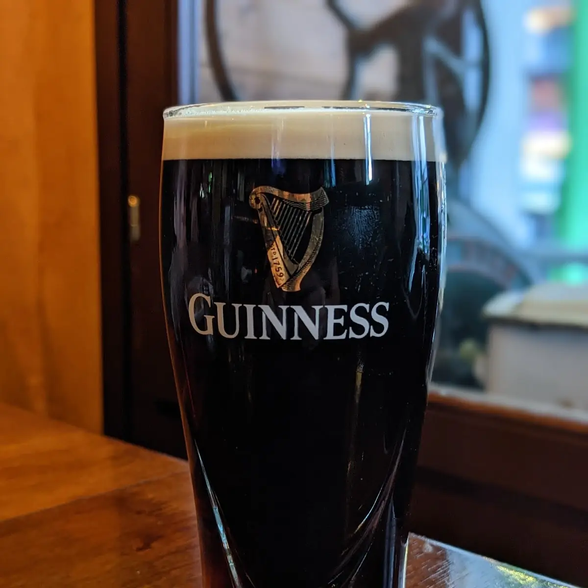 Gläser Guinness Bier