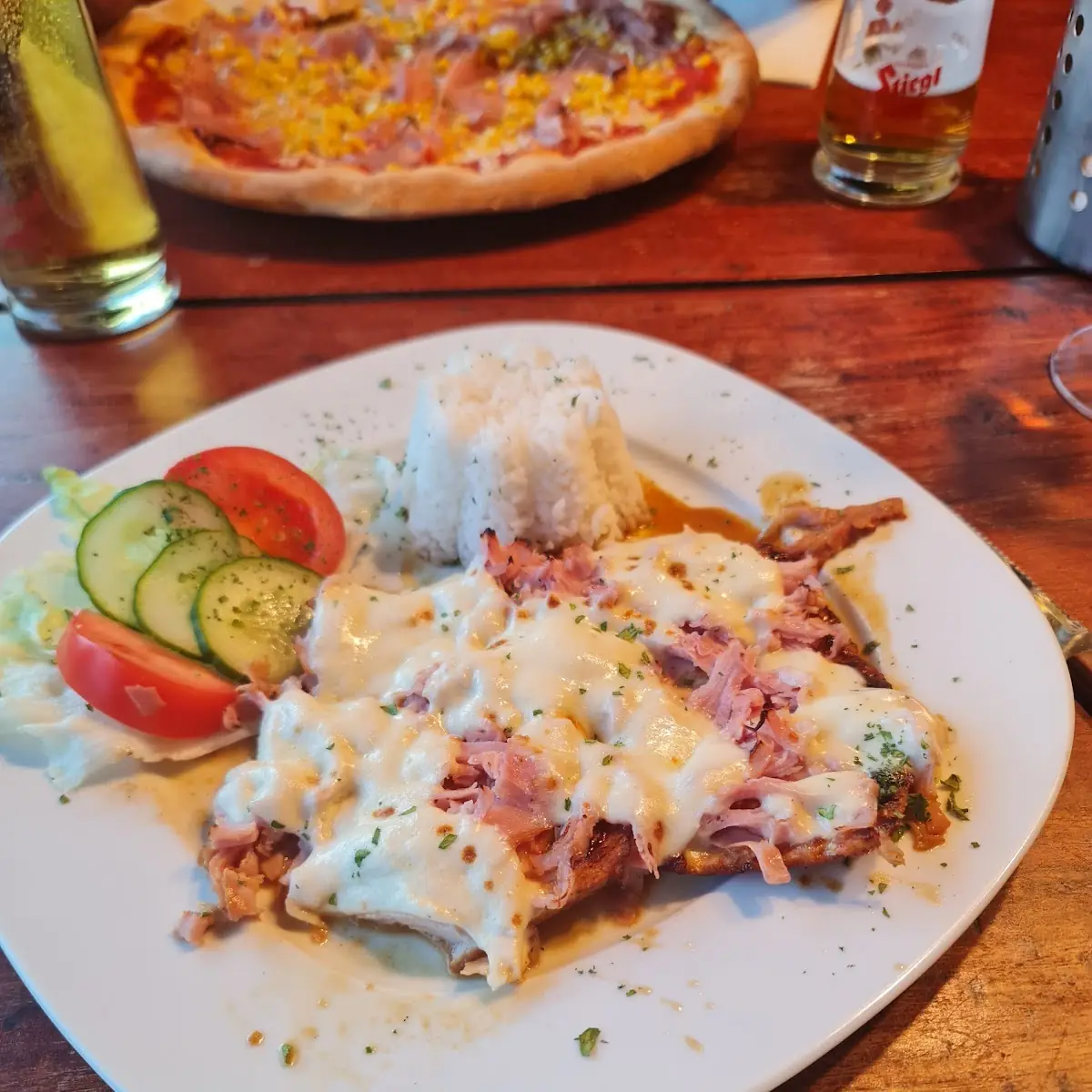 Putenschnitzel Mit Schinken Morzarellab