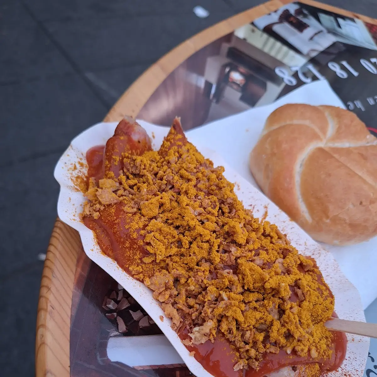 Currywurst Mit Hausg'machter Sauce