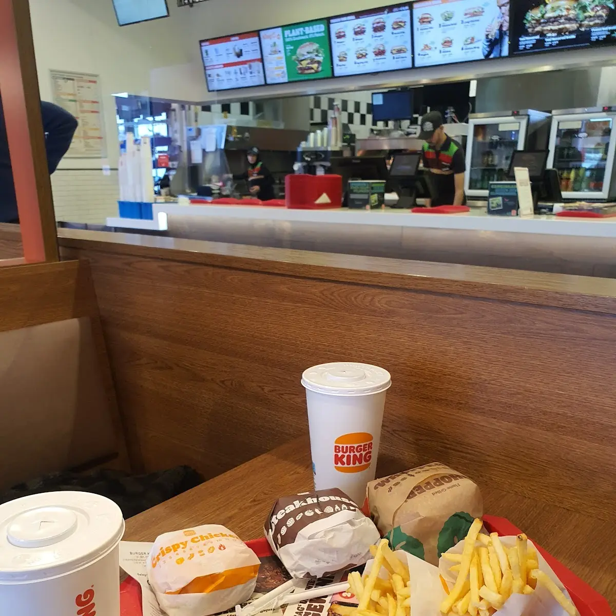 Whopper Large Menü