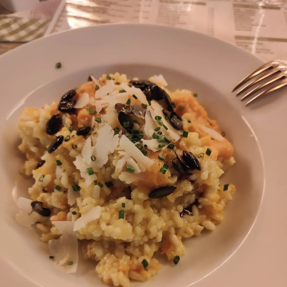 Kürbis Risotto