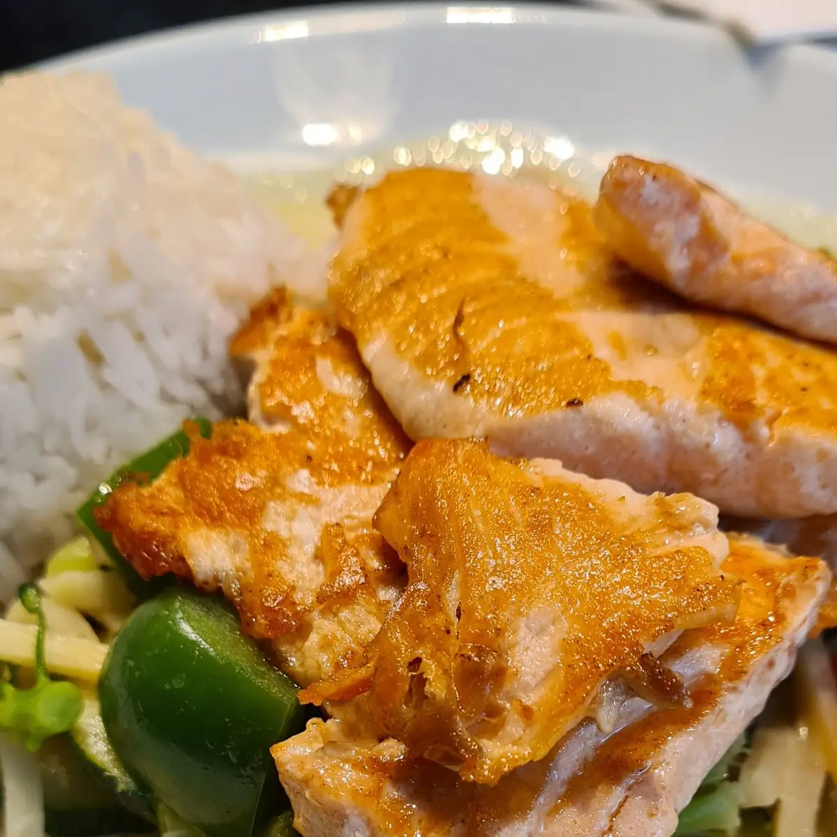 Lachs & Curry
