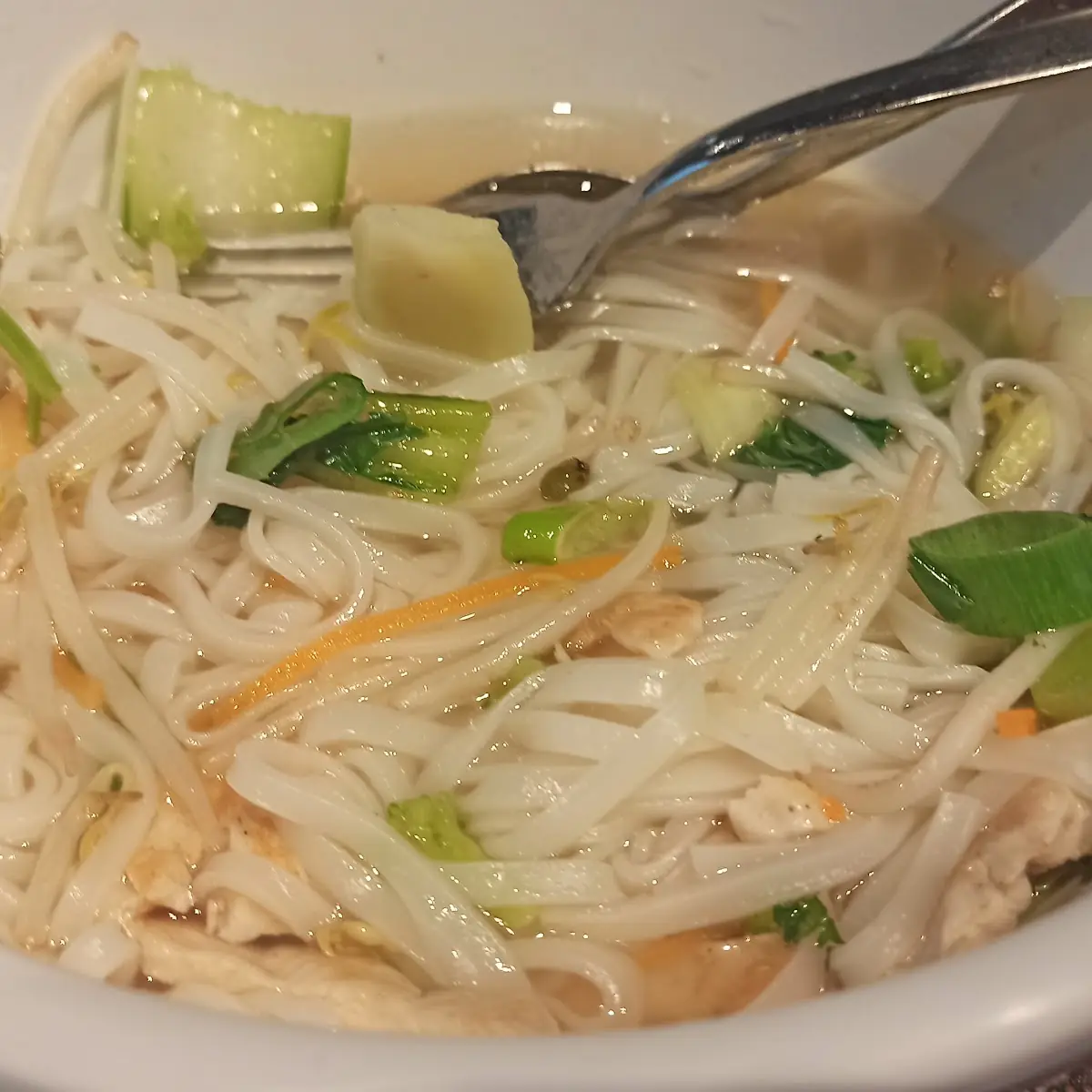 Pho Reishandnudel Suppe