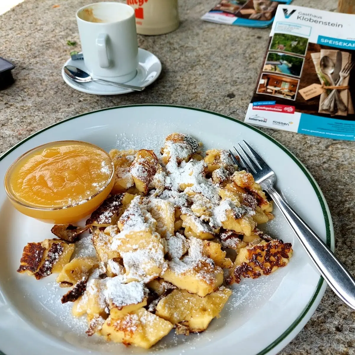 Kaiserschmarrn Mit Apfelmus