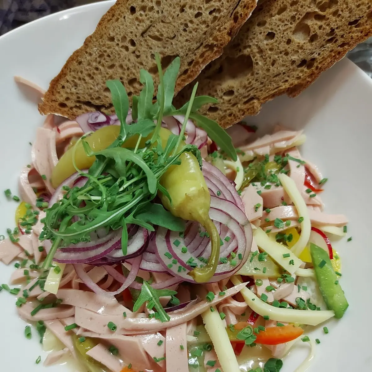 Schweizer Wurstsalat