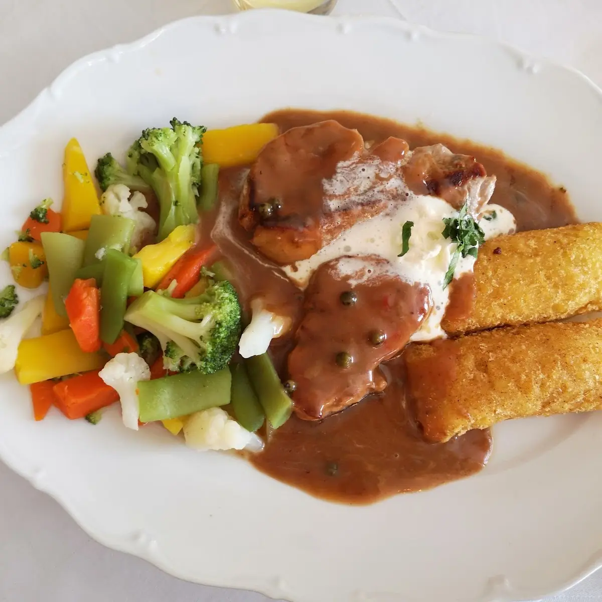 Filetsteak Auf Pfeffersauce