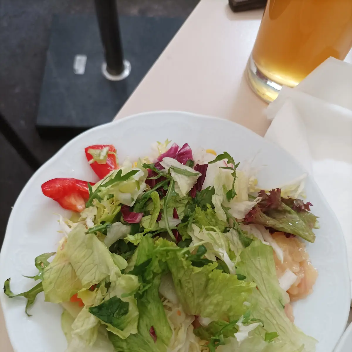 Etapfel Vogerl Salat