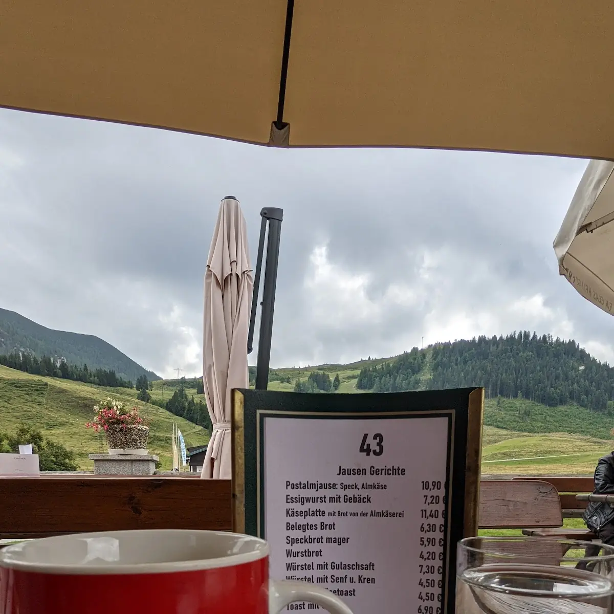 Großer Kaffee Mit Wasser