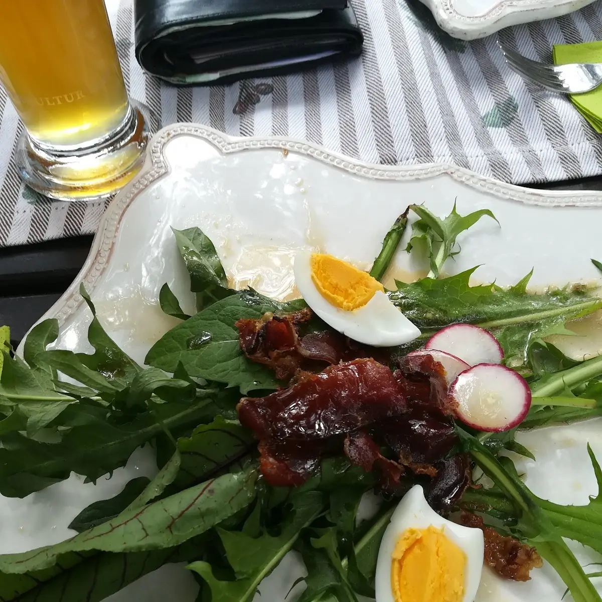 Löwenzahnsalat