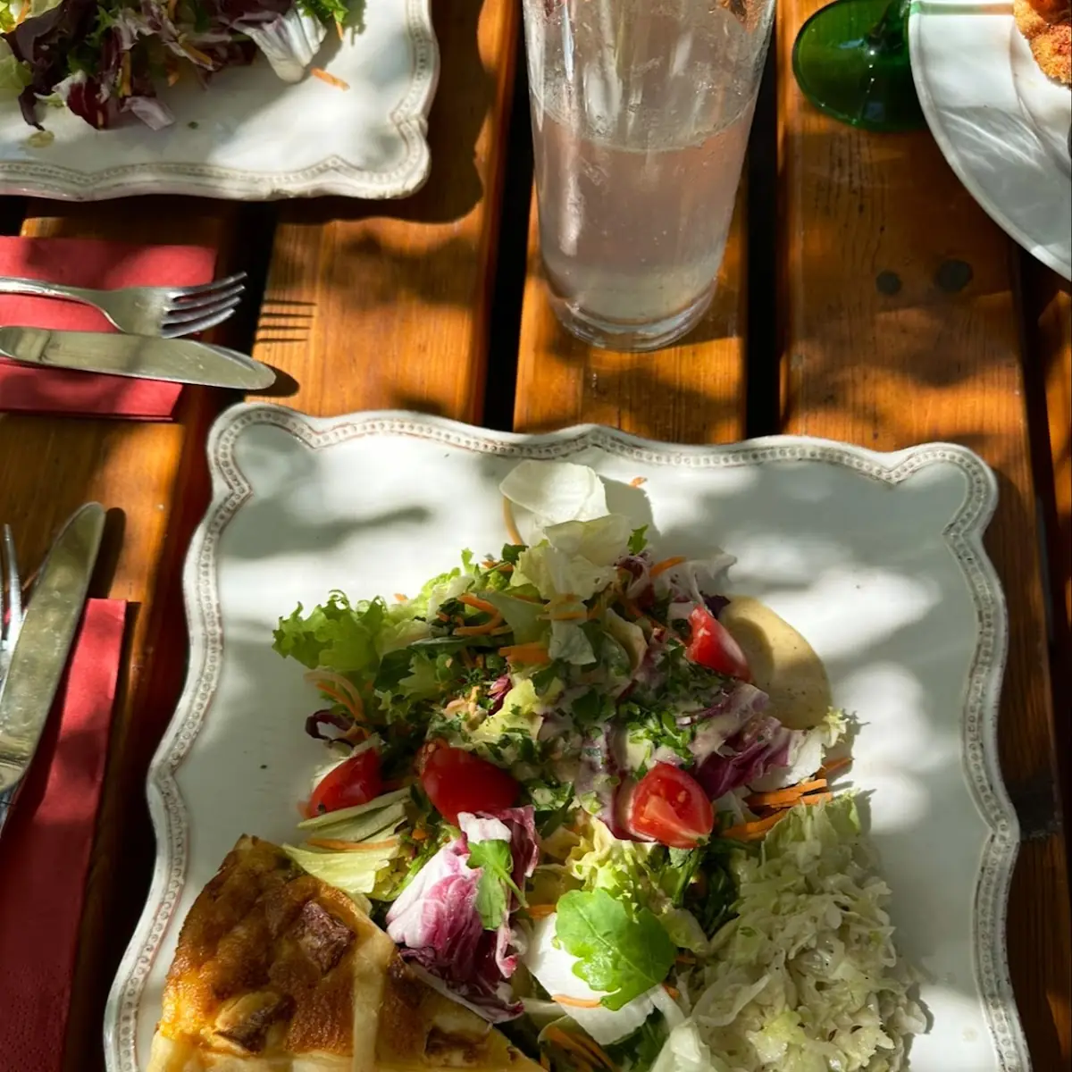 Quiche Mit Salat
