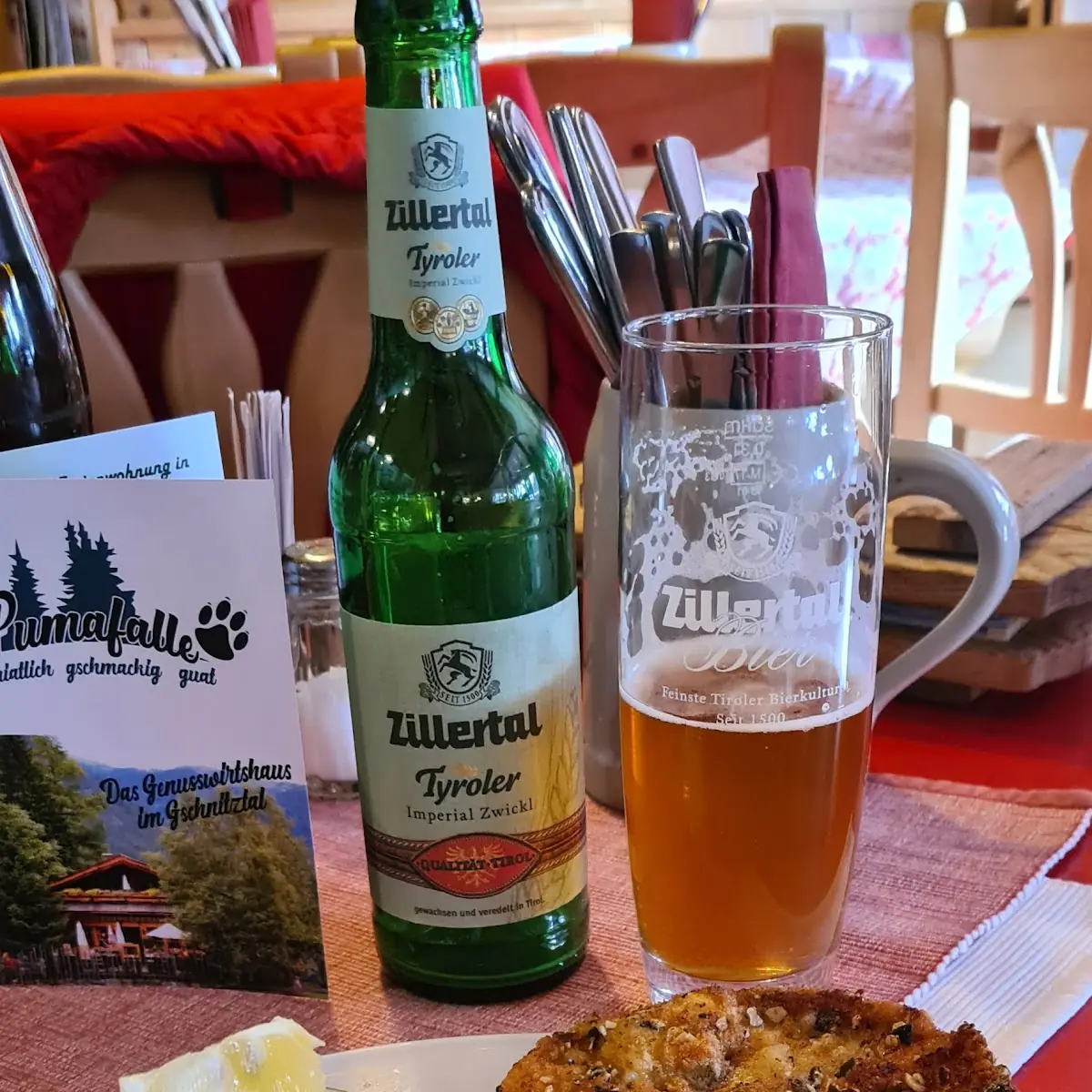 Steierisches Schnitzel Mit Kürbiskerne