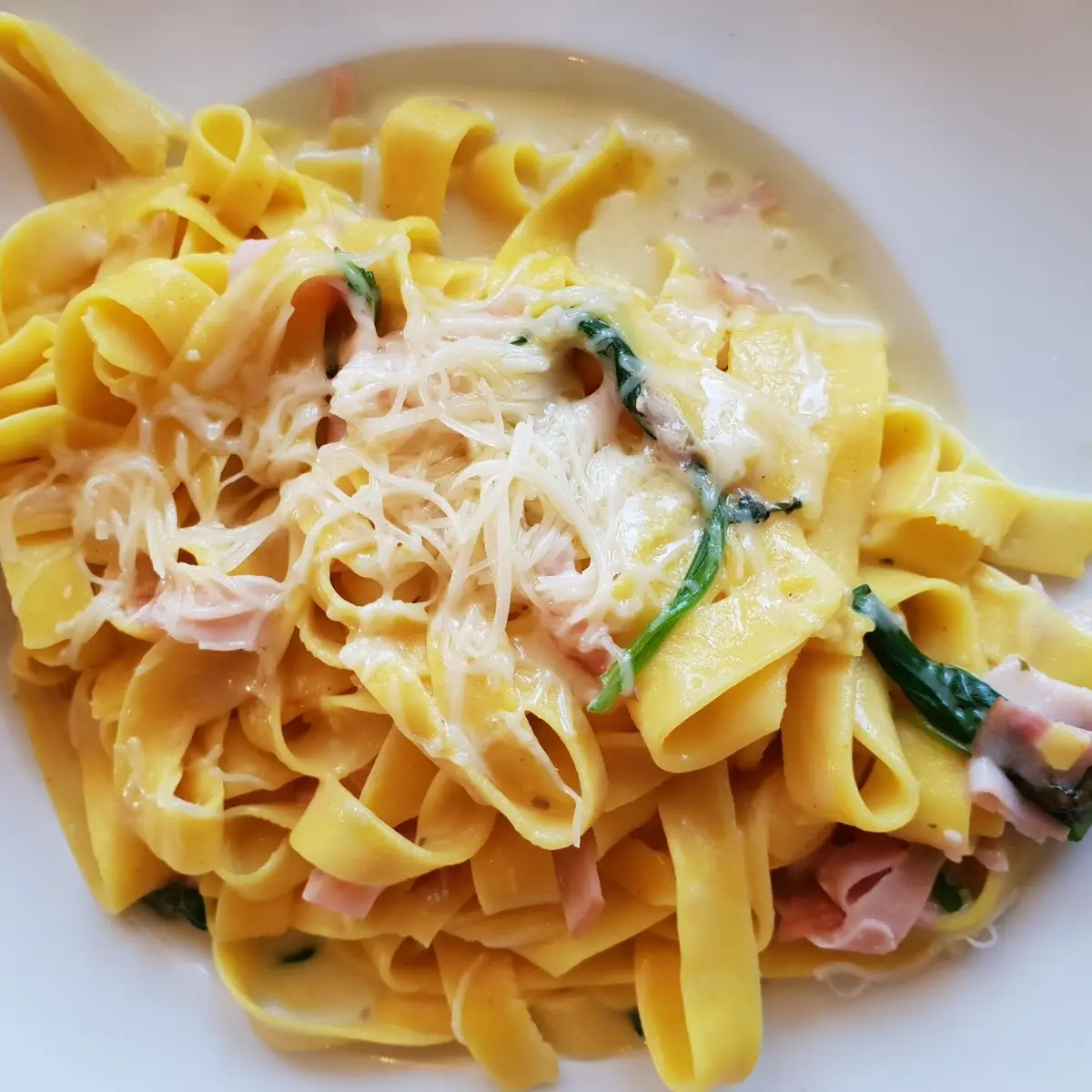 Tagliatelle Carbonara
