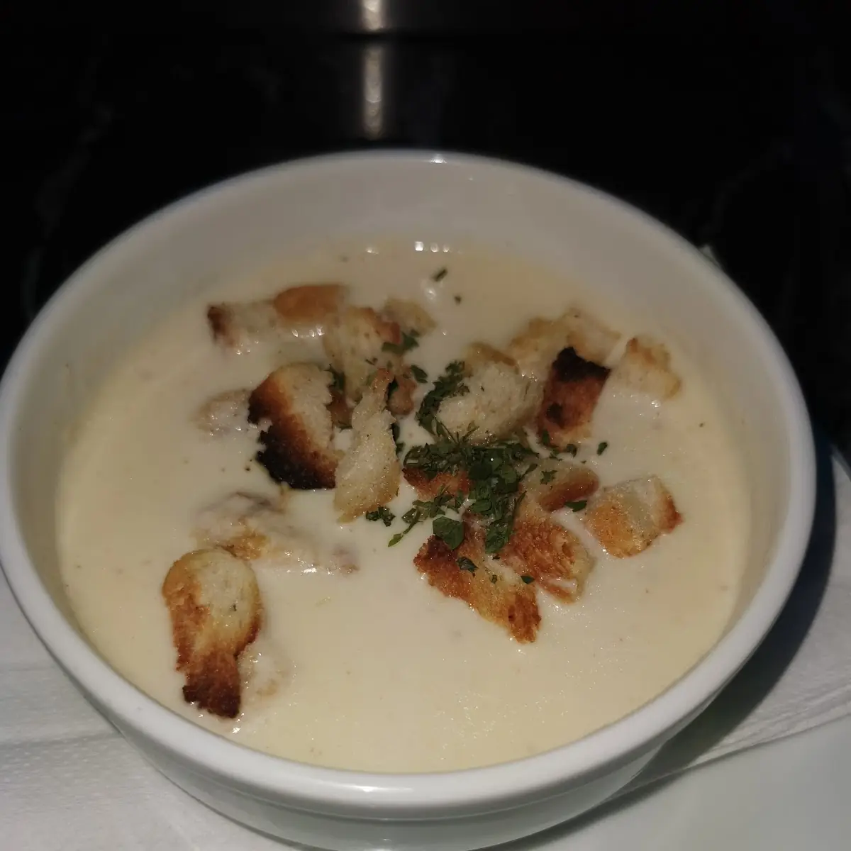 Knoblauchcreme Suppe