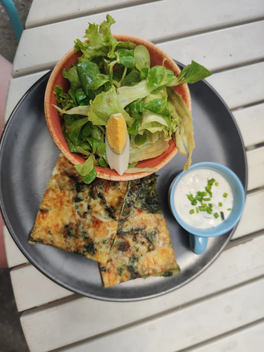 Spinat Käse Quiche
