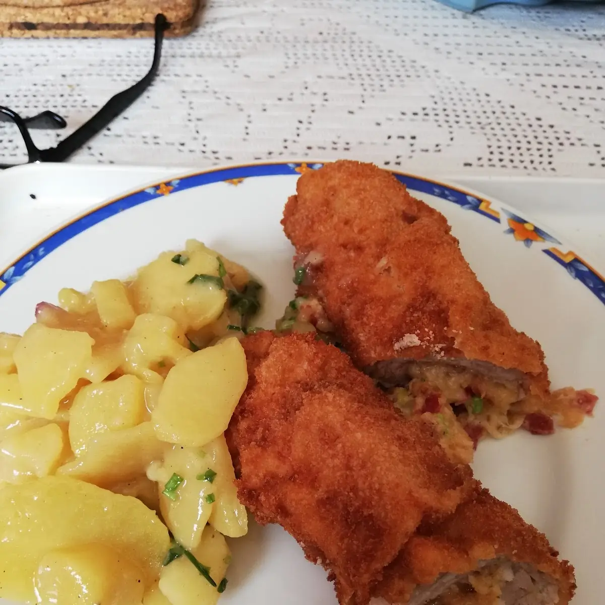Schnitzelrolle Gefüllt