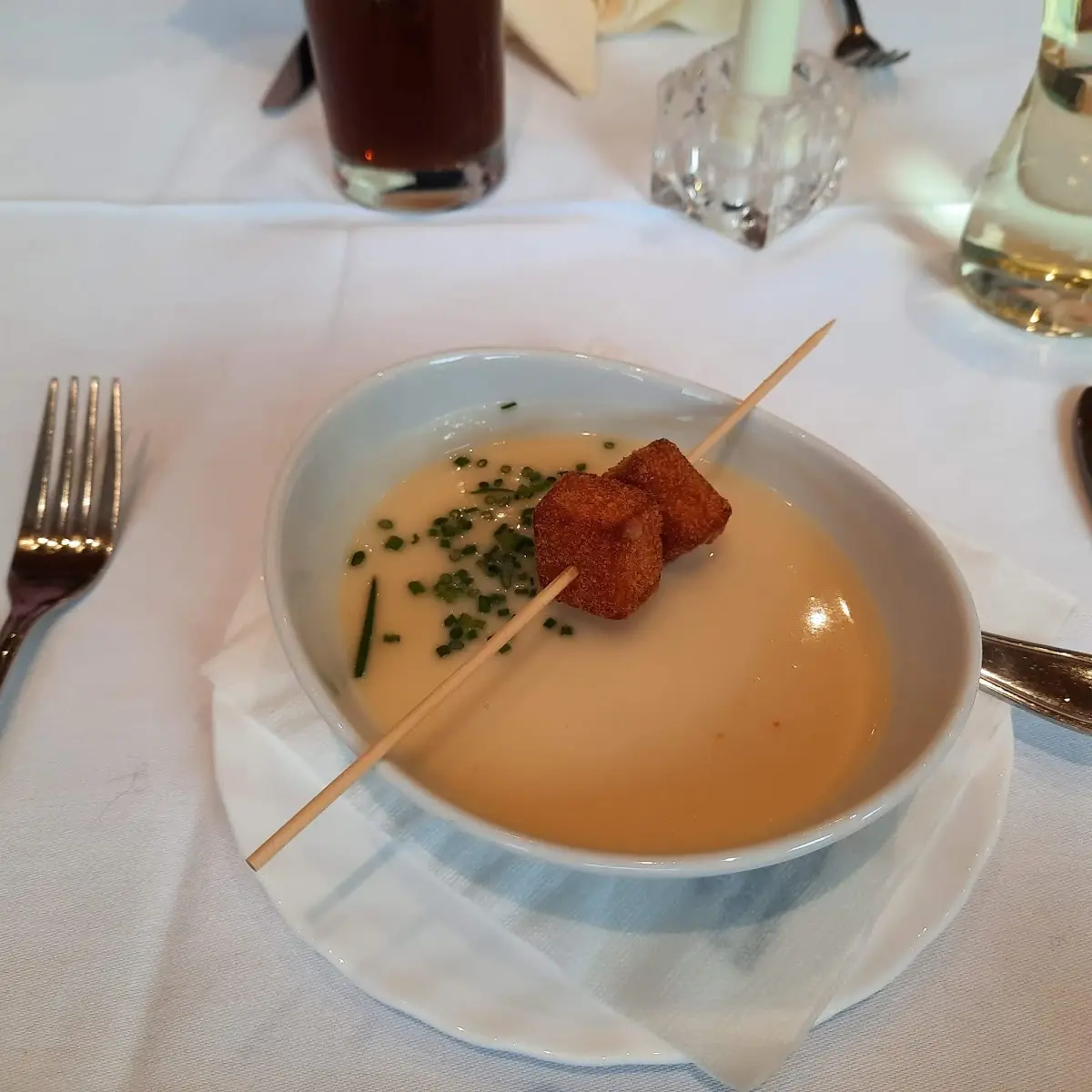 Spargelcremesuppe