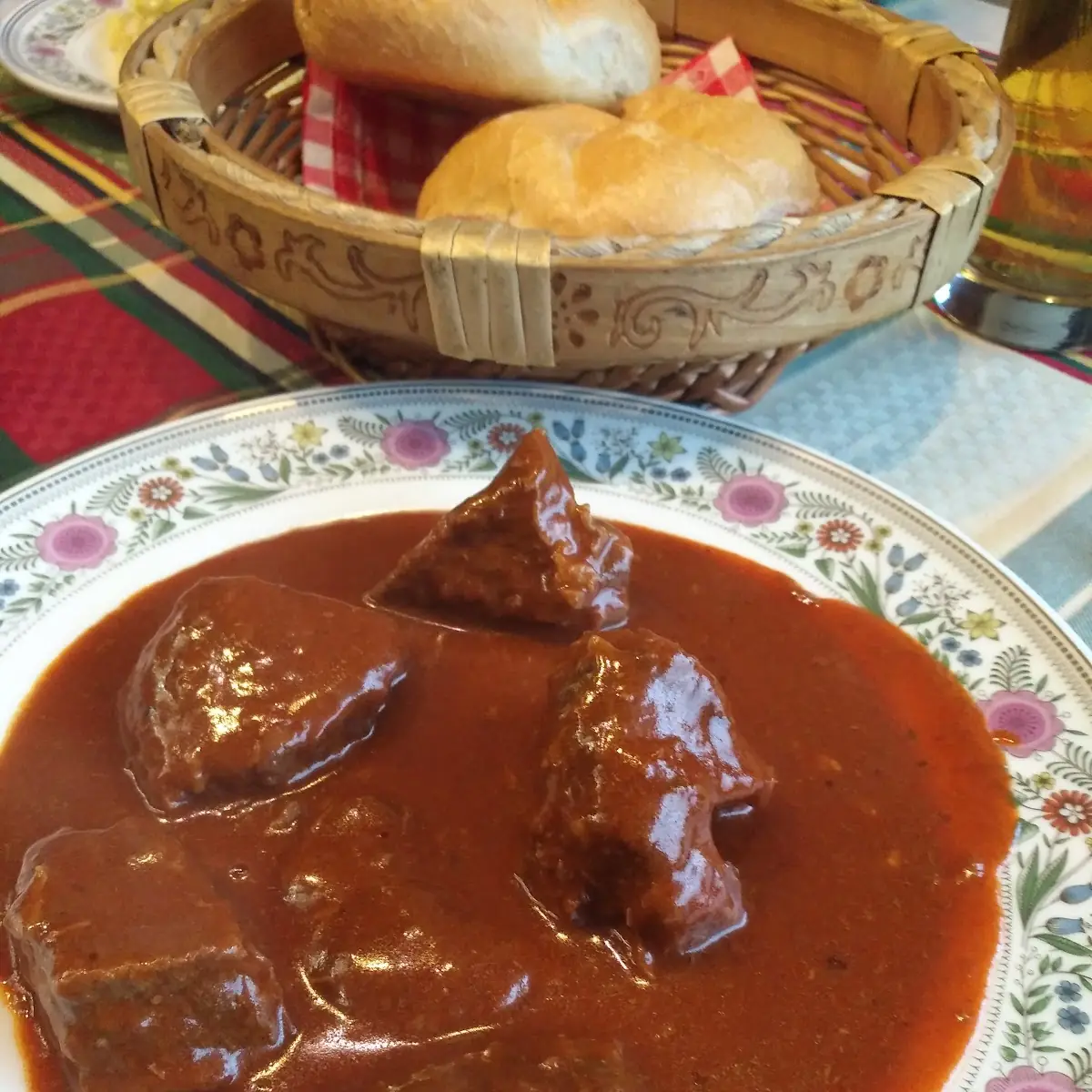 Hausgemachtes Rindsgulasch