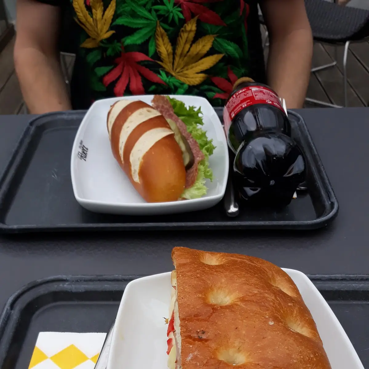 Schinken Käse Fladen