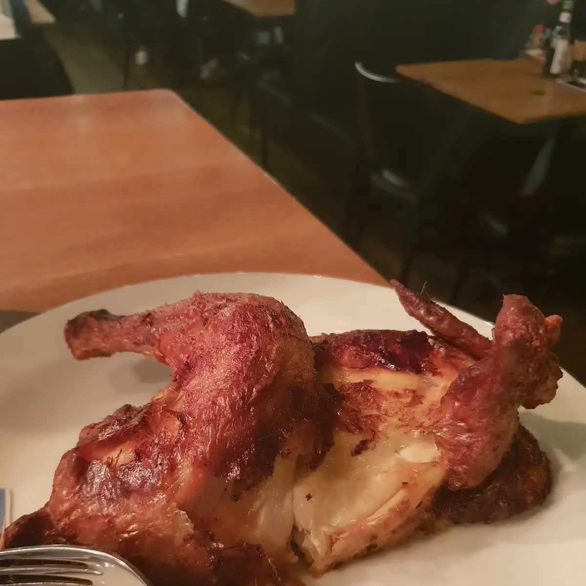 Halbes Hähnchen