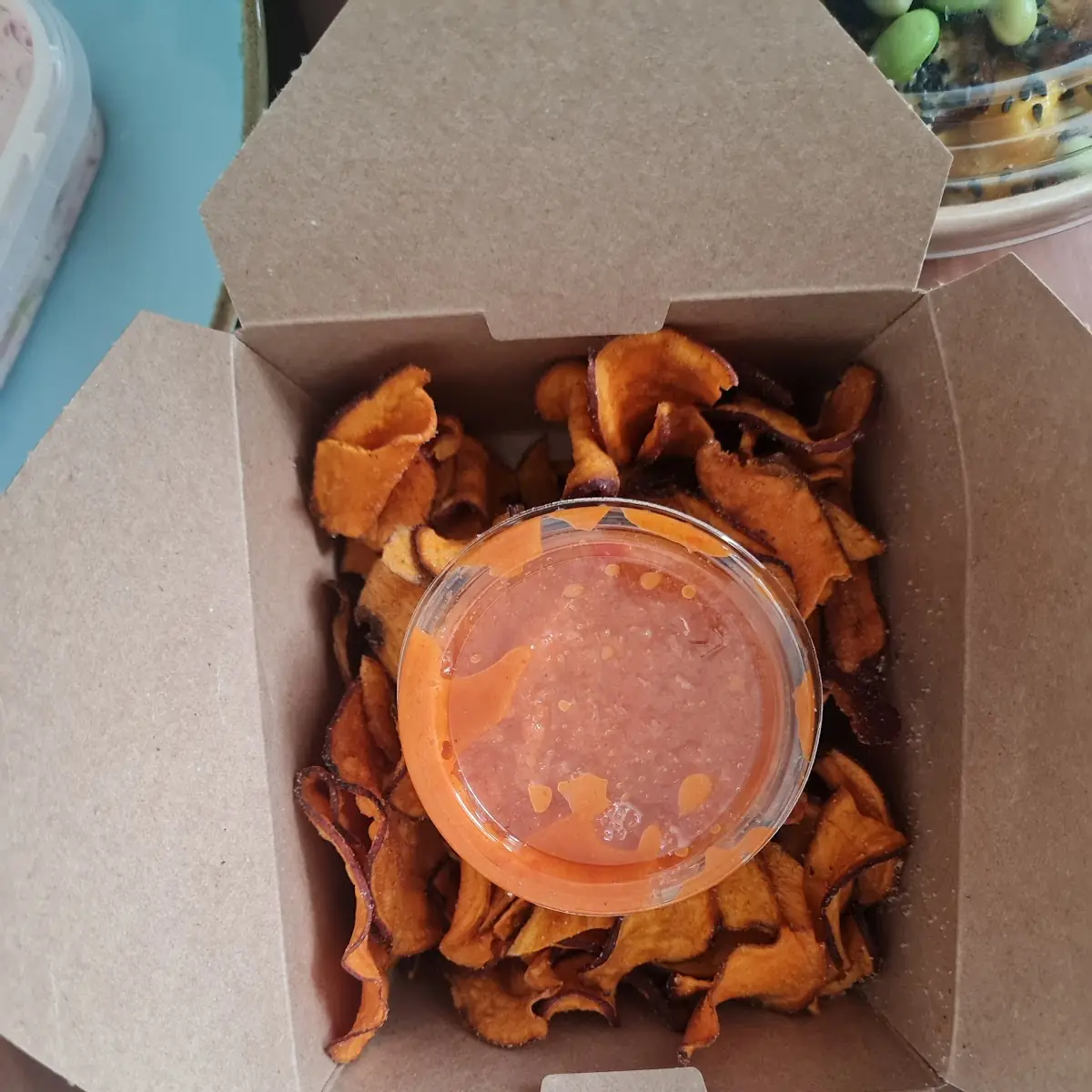 Süsskartoffelchips