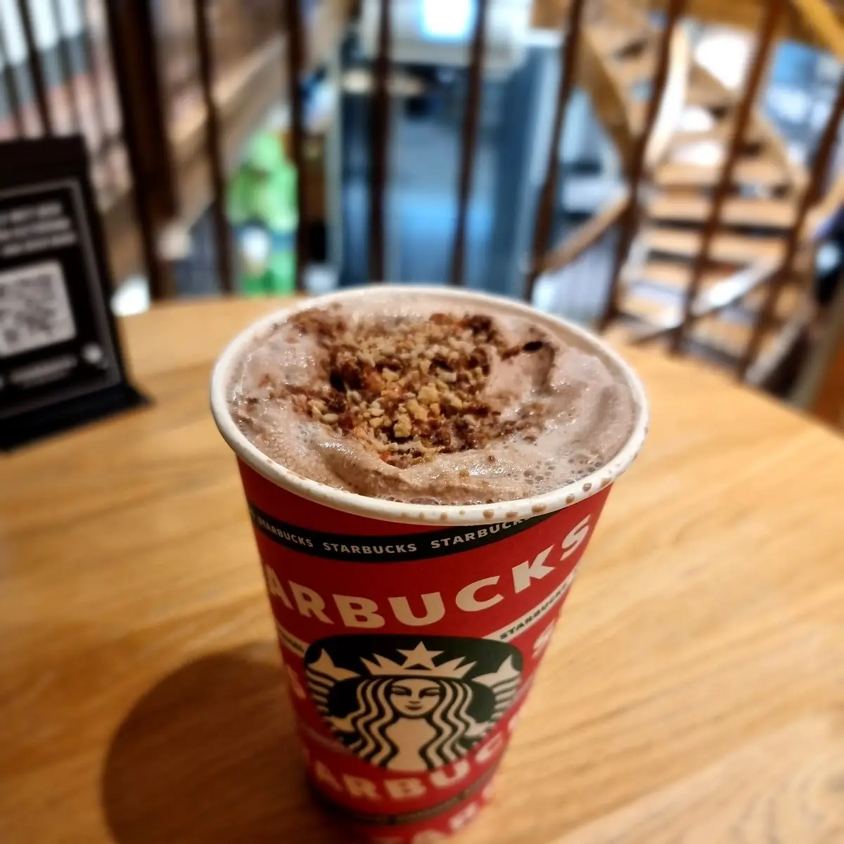 Praline Brownie Hot Chocolate