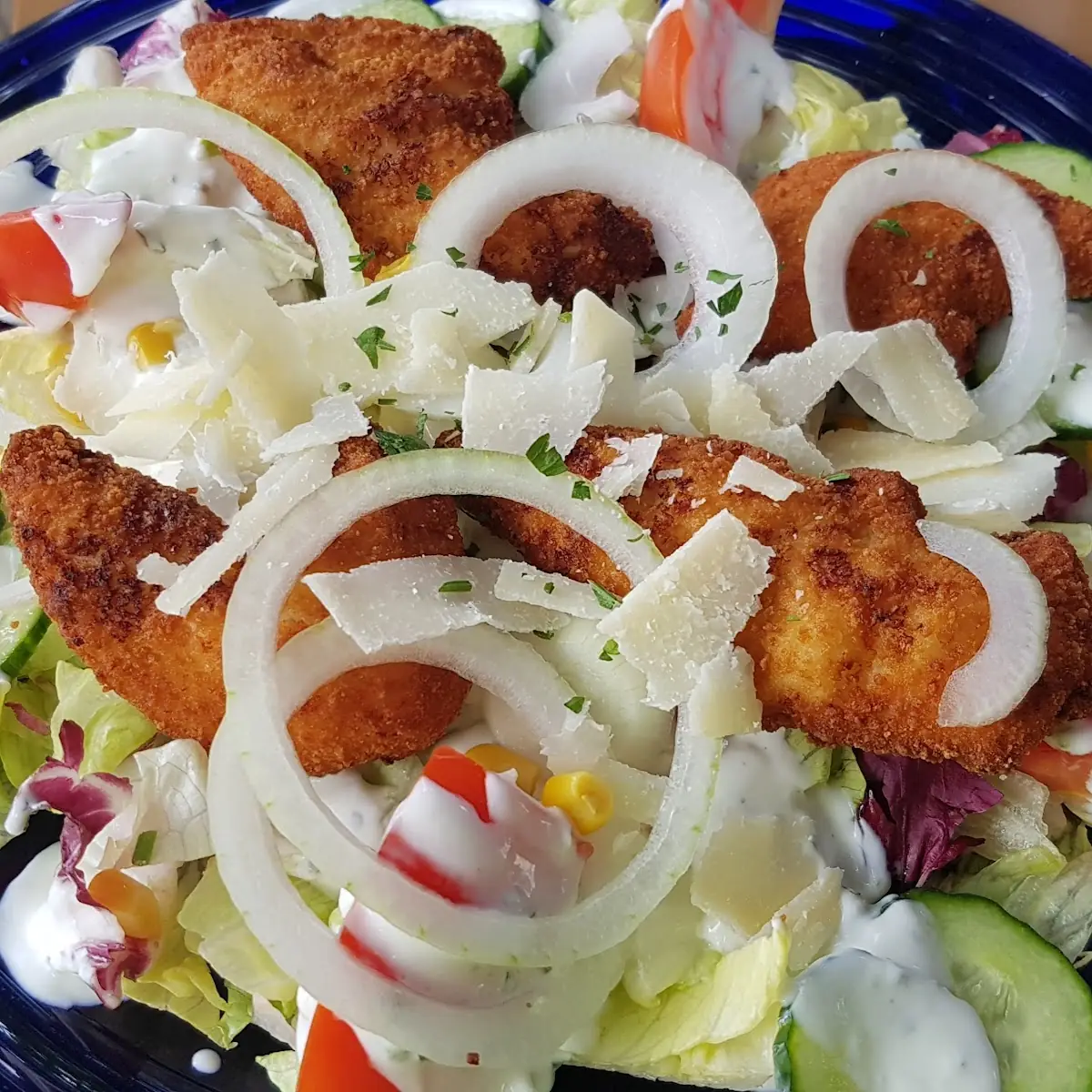 Backhendlsalat