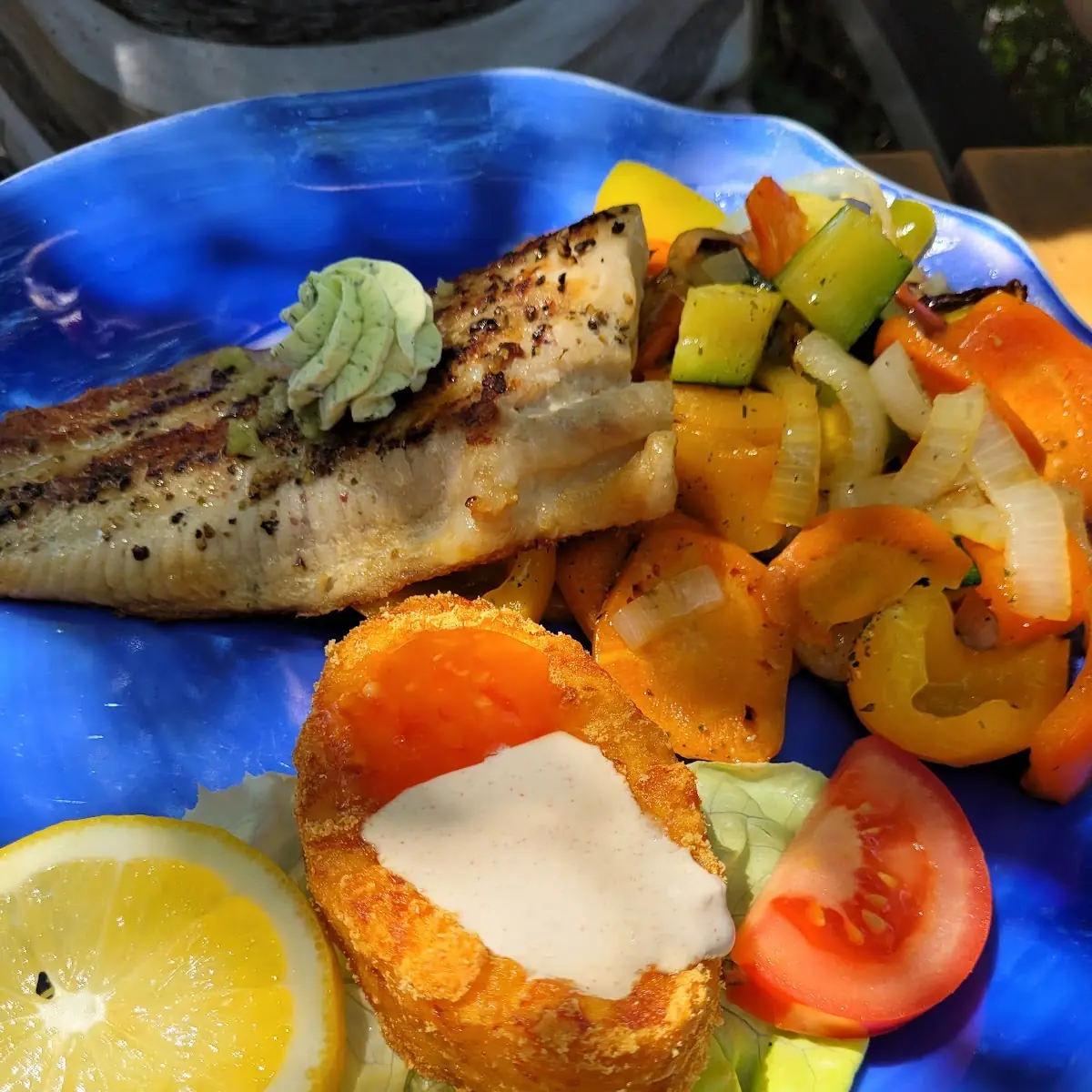 Welschfilet Mit Salat