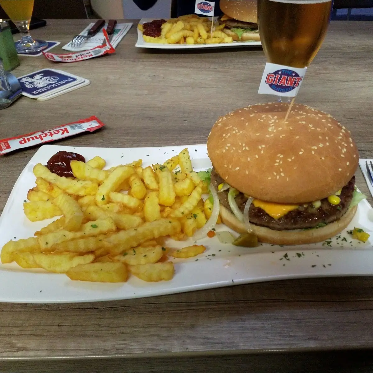 XL Roj Burger Scharf
