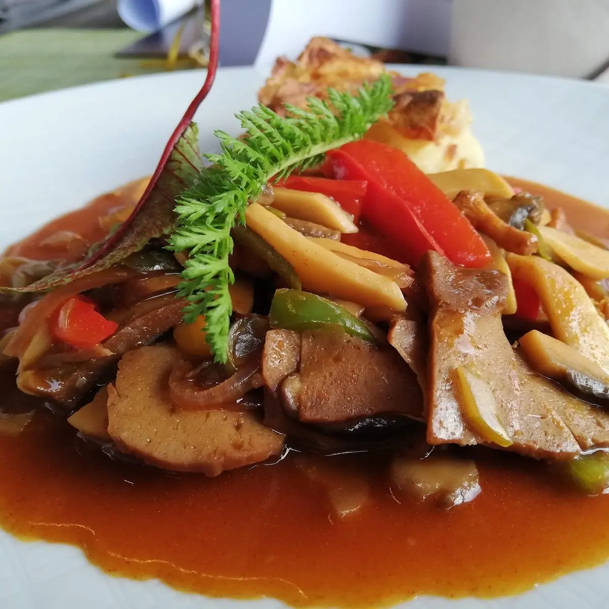 Bueff Stroganoff Vegan