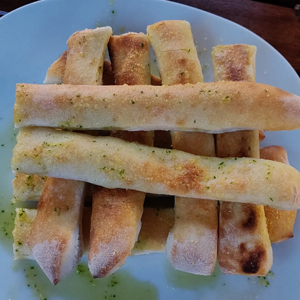 Pizzastangerl Mit Knoblauch