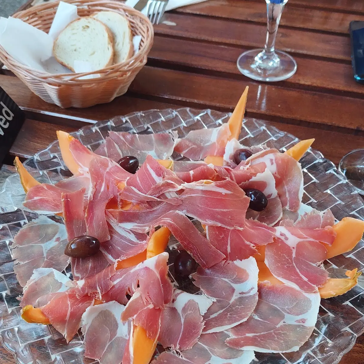 Sárgadinnye Prosciutto
