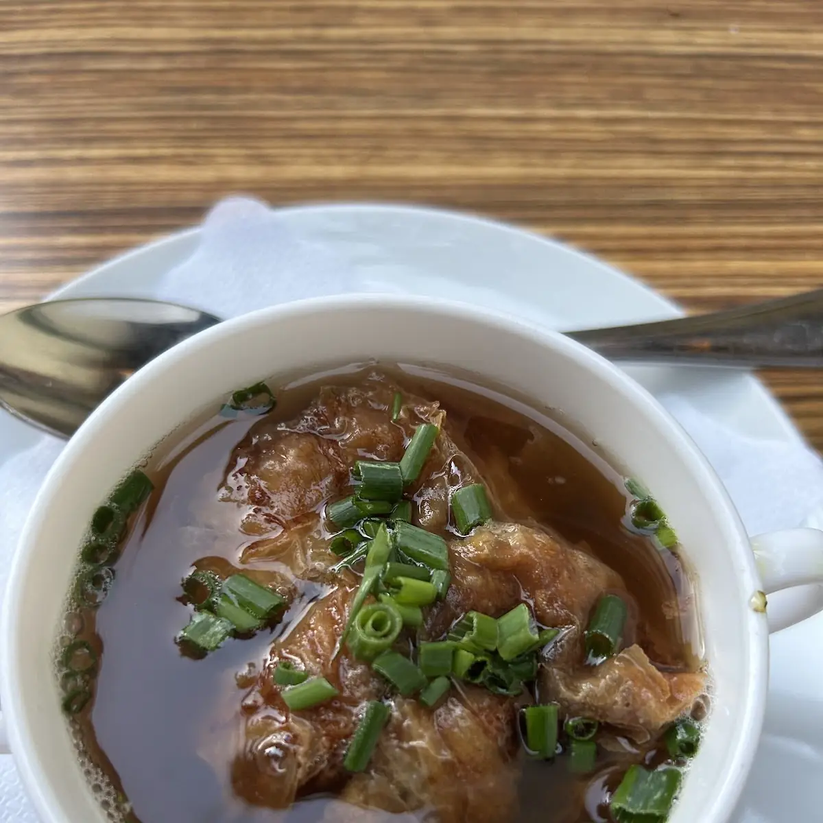Fleischstrudel Suppe